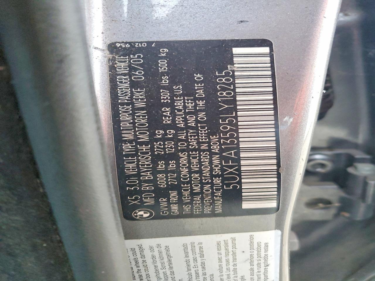 2005 BMW X5
