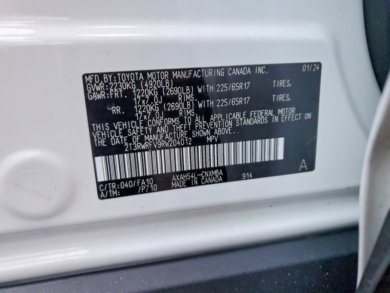 2024 TOYOTA RAV4