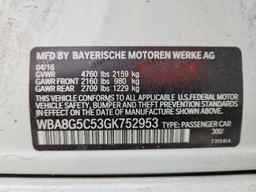2016 BMW 3 SERIES