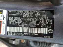 2014 TOYOTA CAMRY