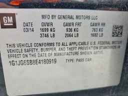 2014 CHEVROLET SONIC