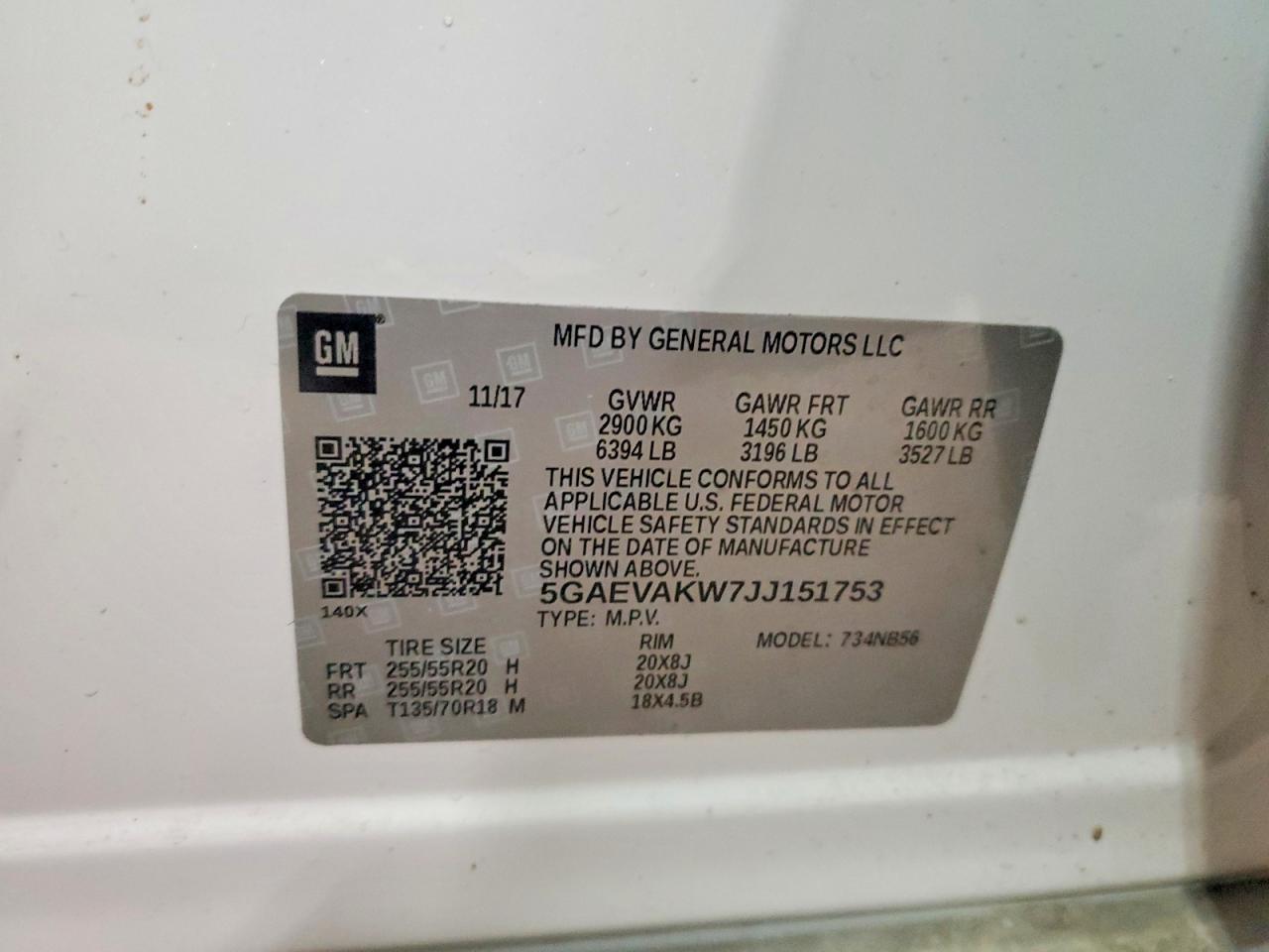 2018 BUICK ENCLAVE