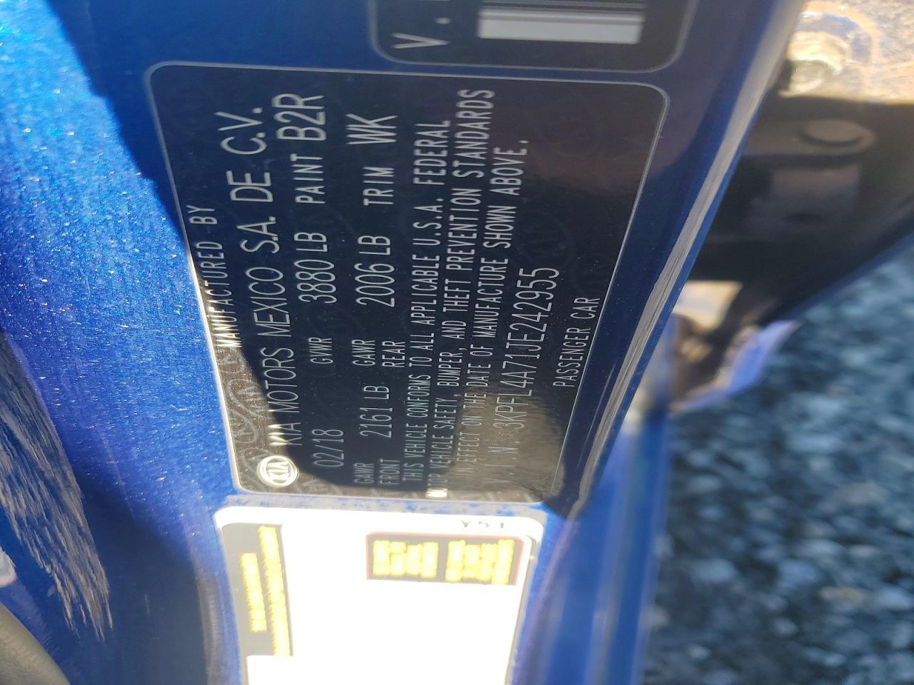 2018 KIA FORTE