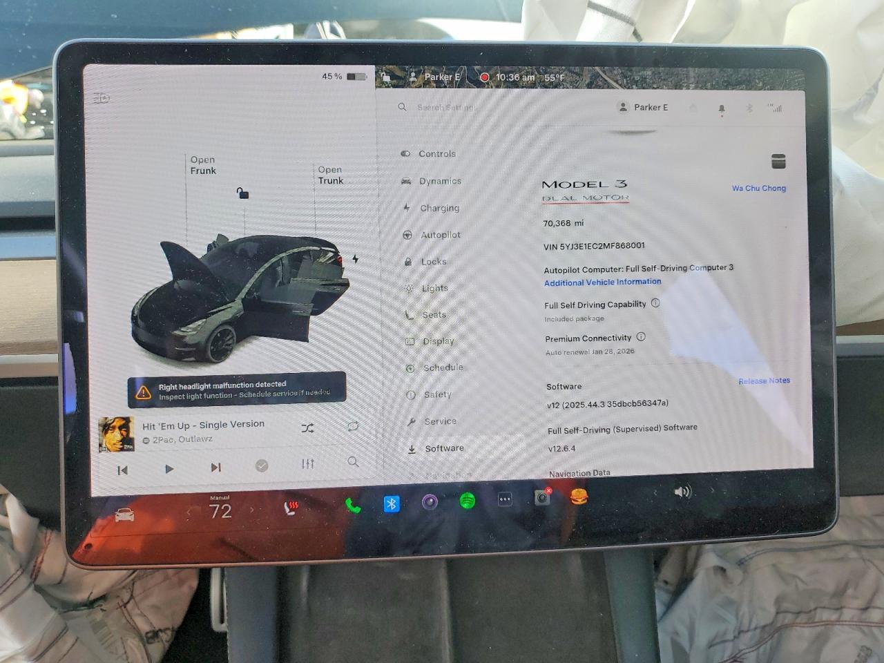 2021 TESLA MODEL 3