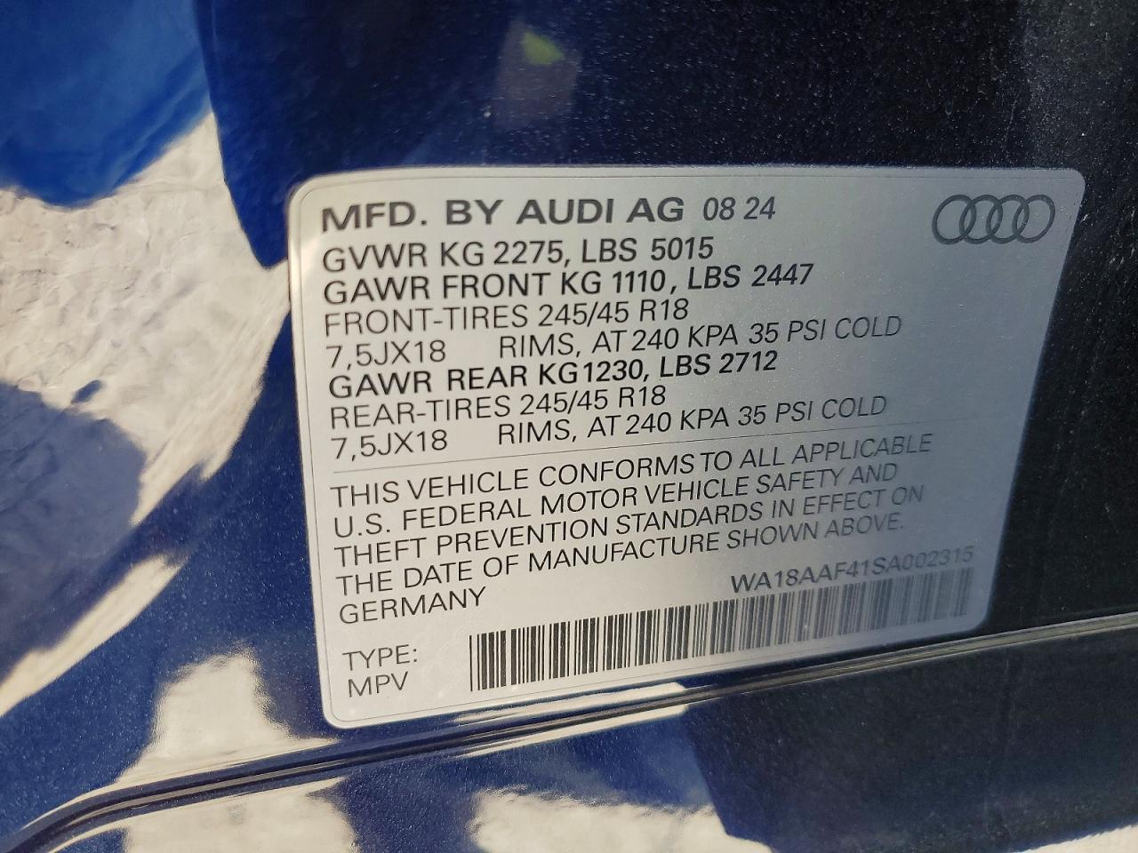 2025 AUDI A4 allroad