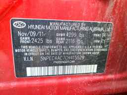 2012 HYUNDAI SONATA
