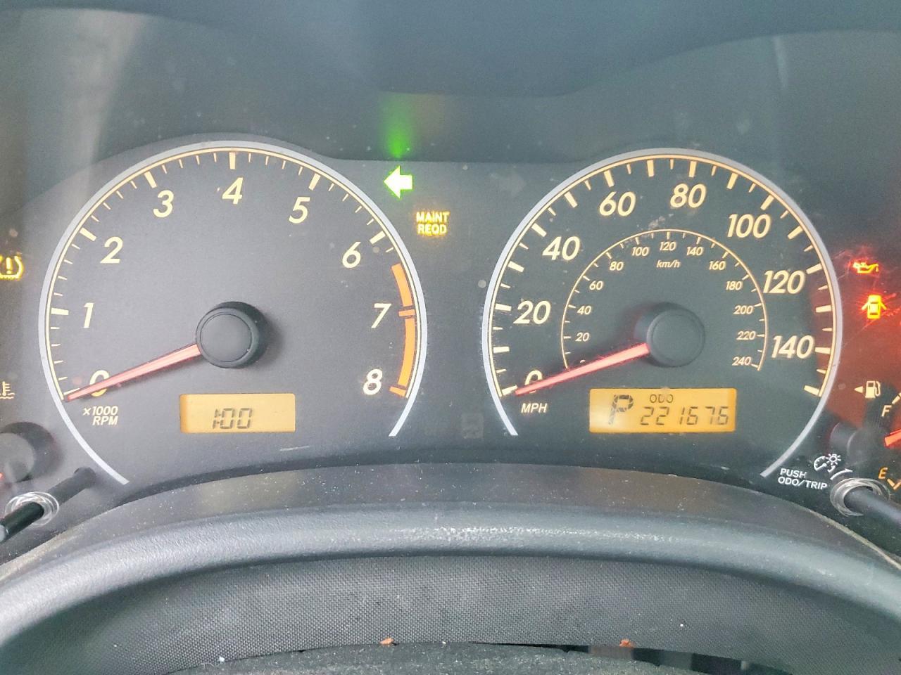 2009 TOYOTA COROLLA