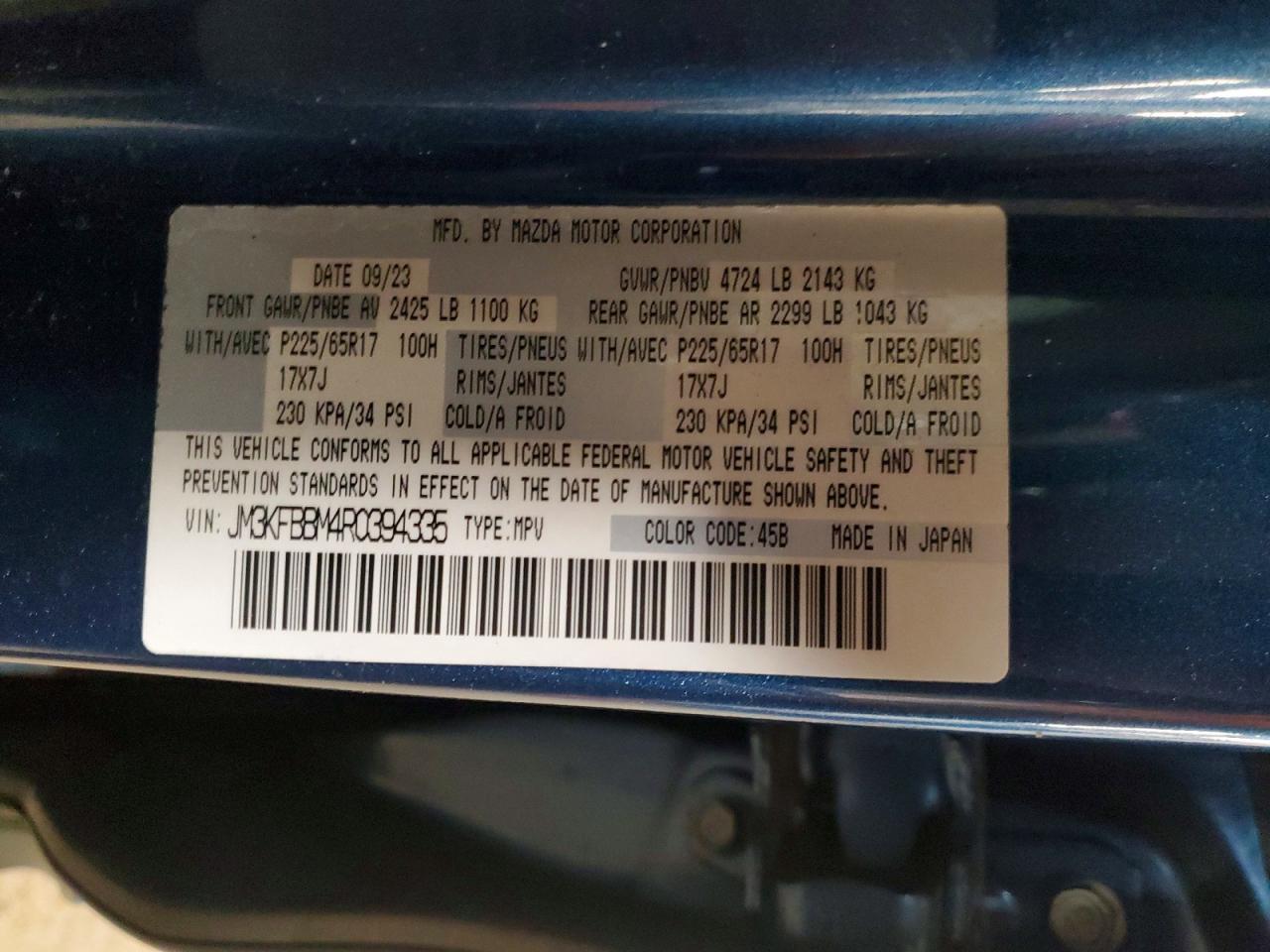 2024 MAZDA CX-5