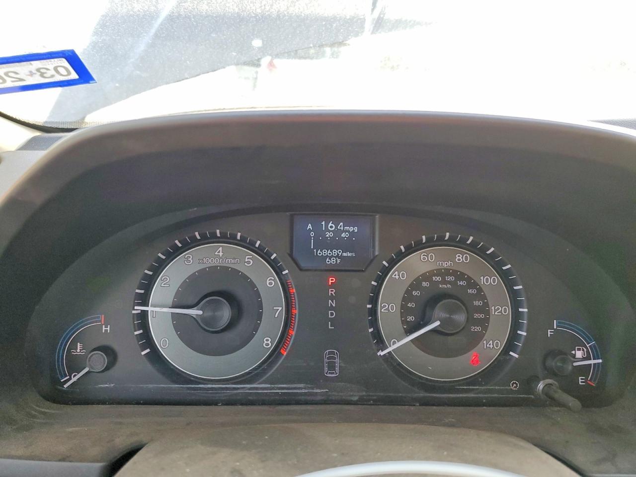 2012 HONDA ODYSSEY