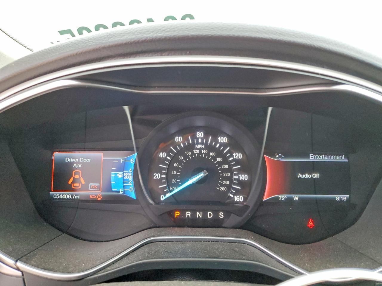 2016 FORD FUSION