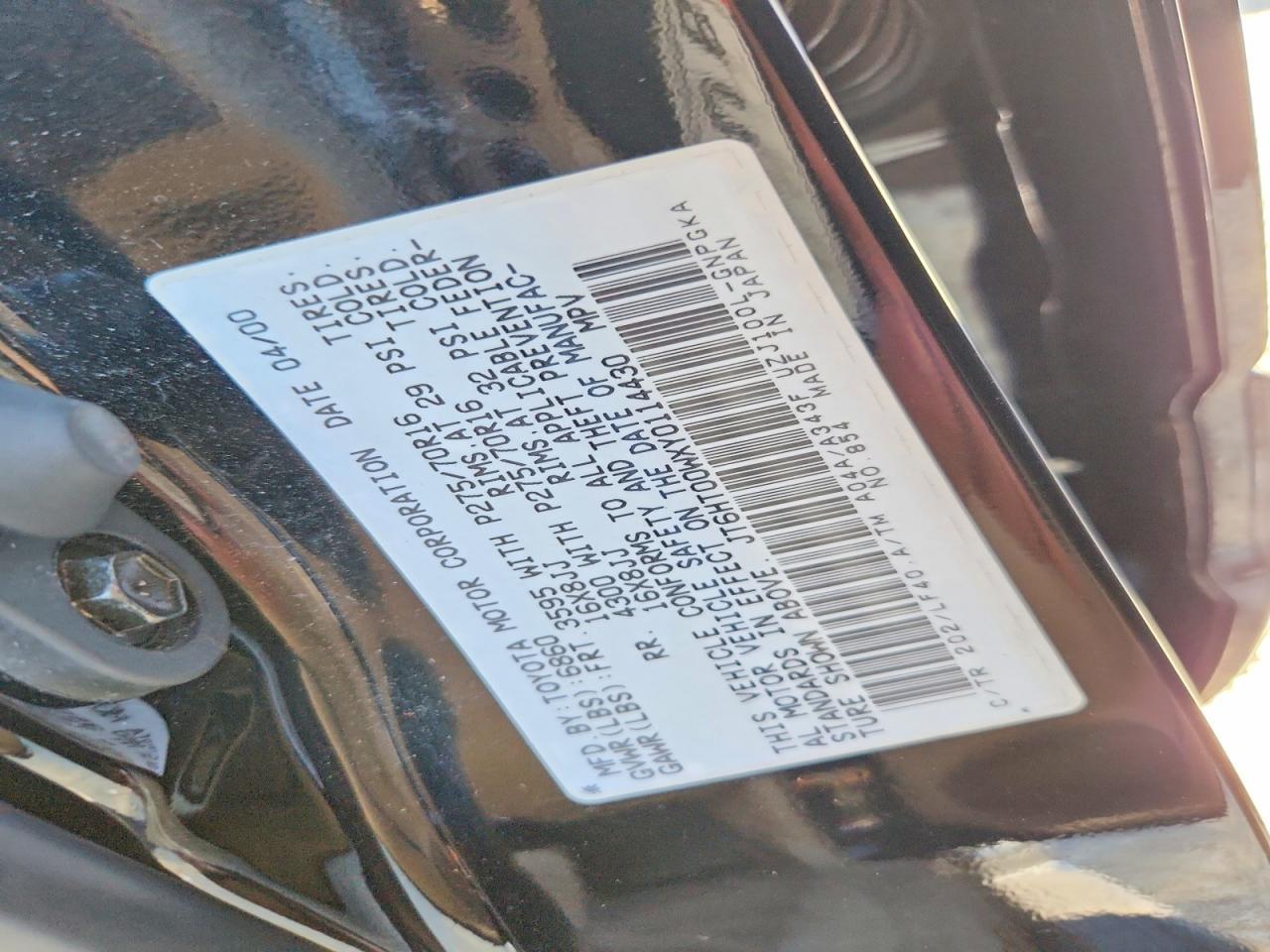 2000 LEXUS Lx 470