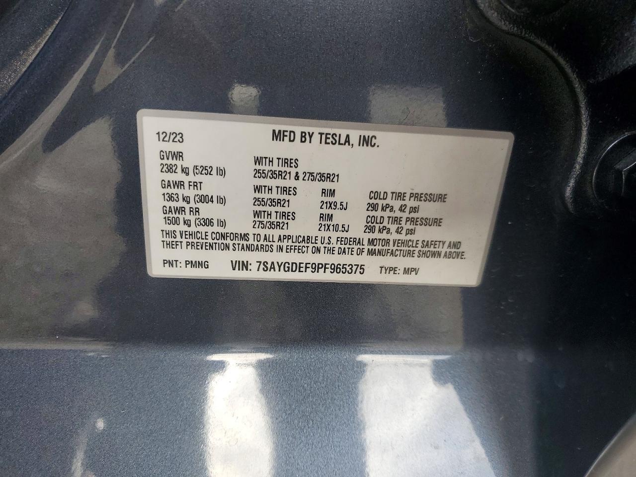 2023 TESLA MODEL Y