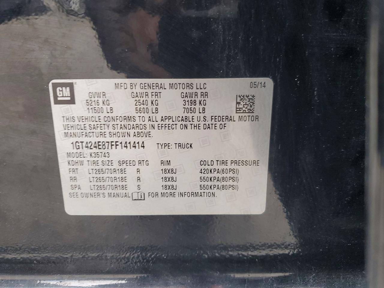 2015 GMC Sierra