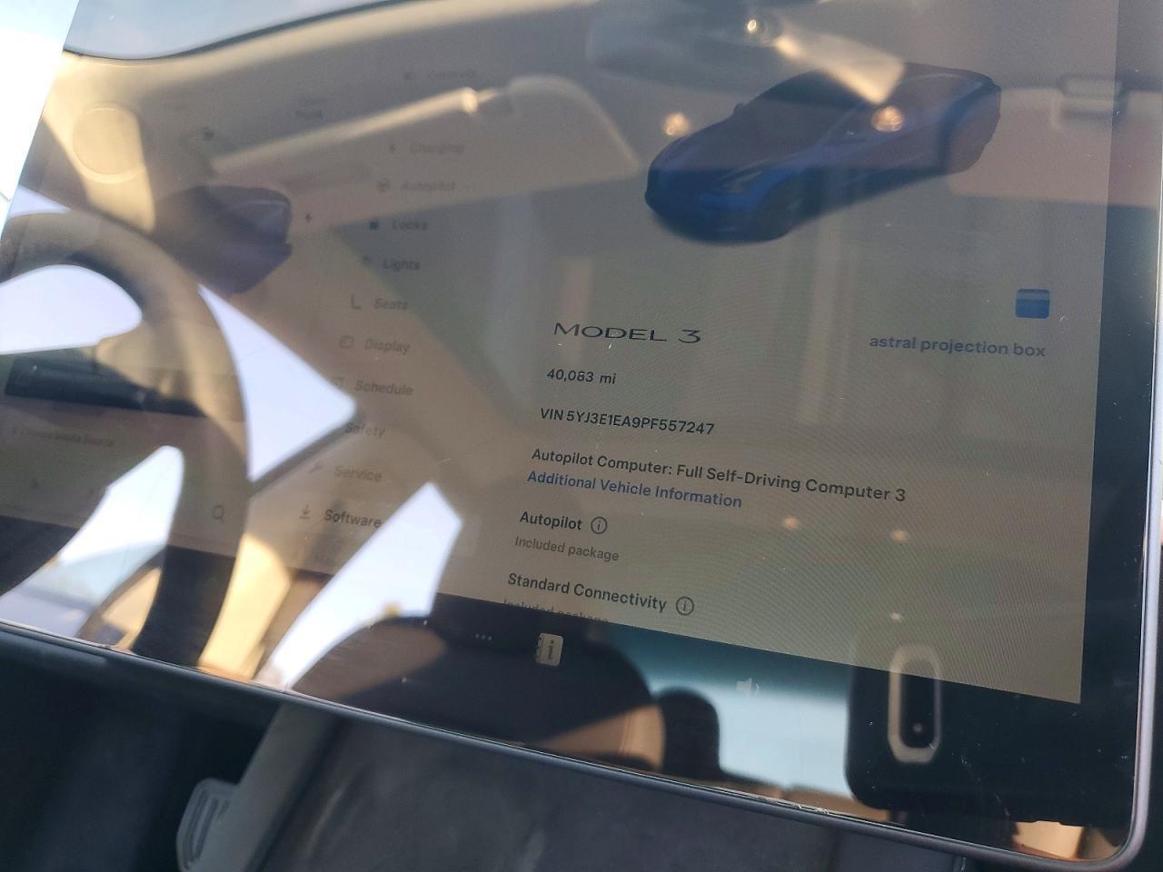 2023 TESLA MODEL 3
