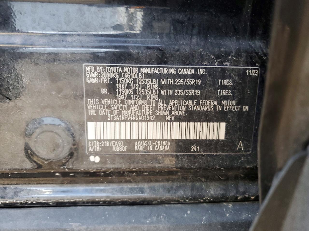 2024 TOYOTA RAV4