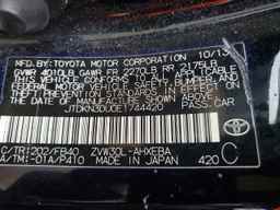 2014 TOYOTA PRIUS