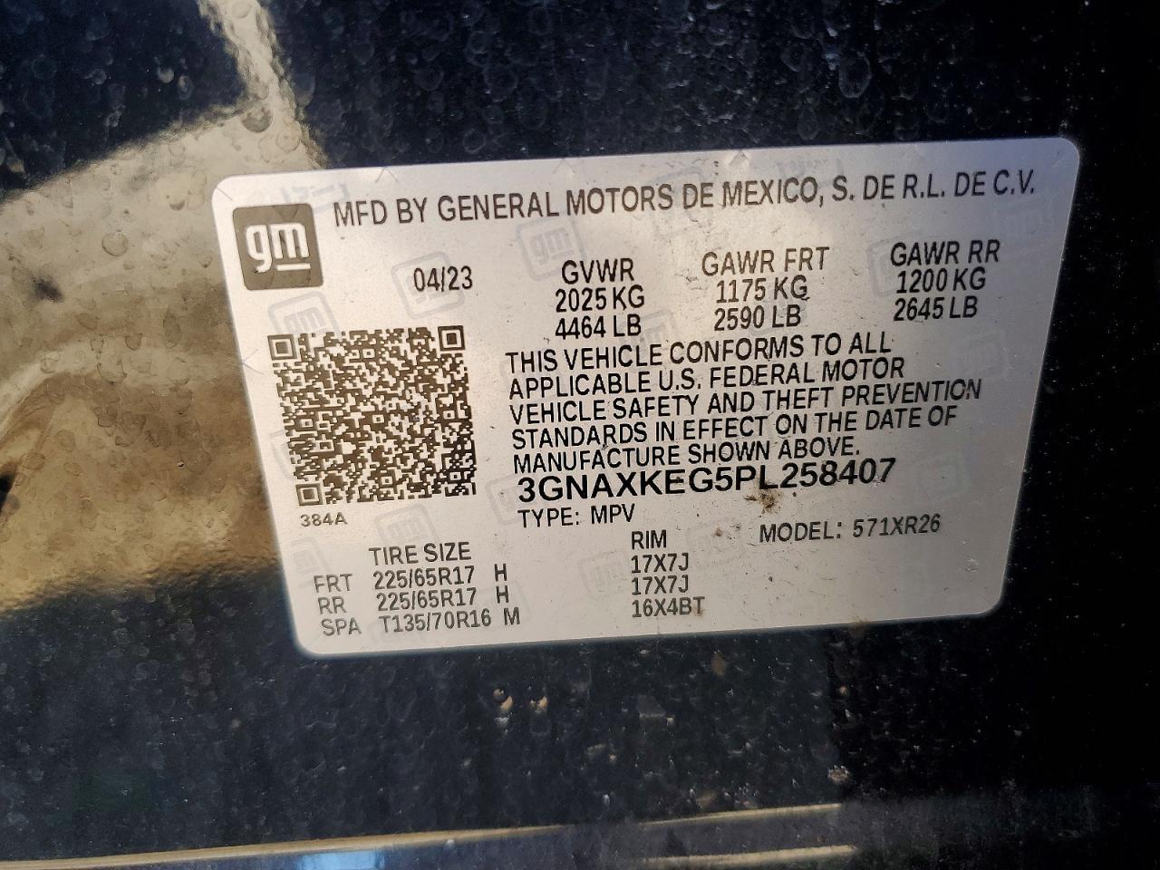 2023 CHEVROLET EQUINOX