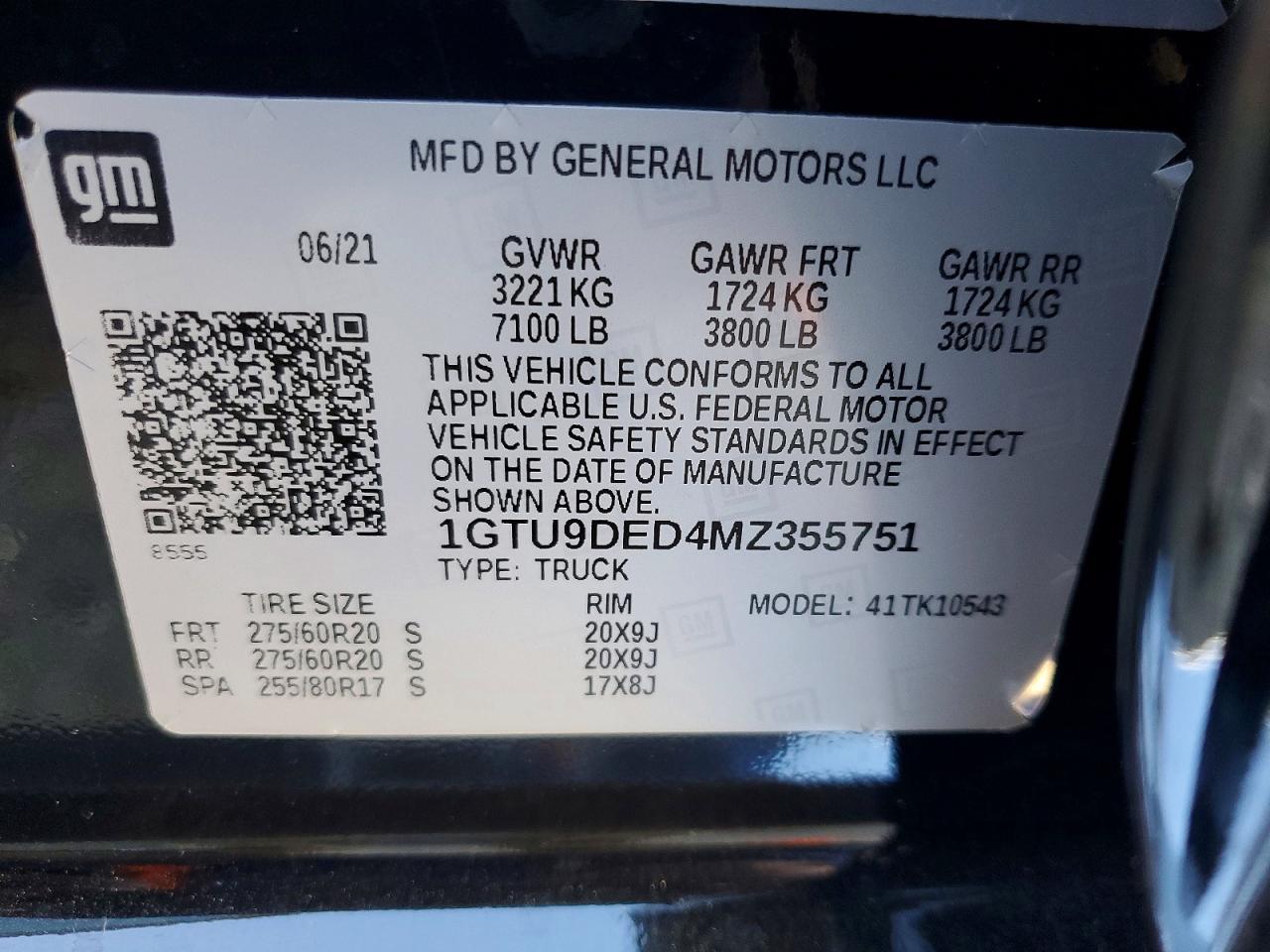 2021 GMC Sierra