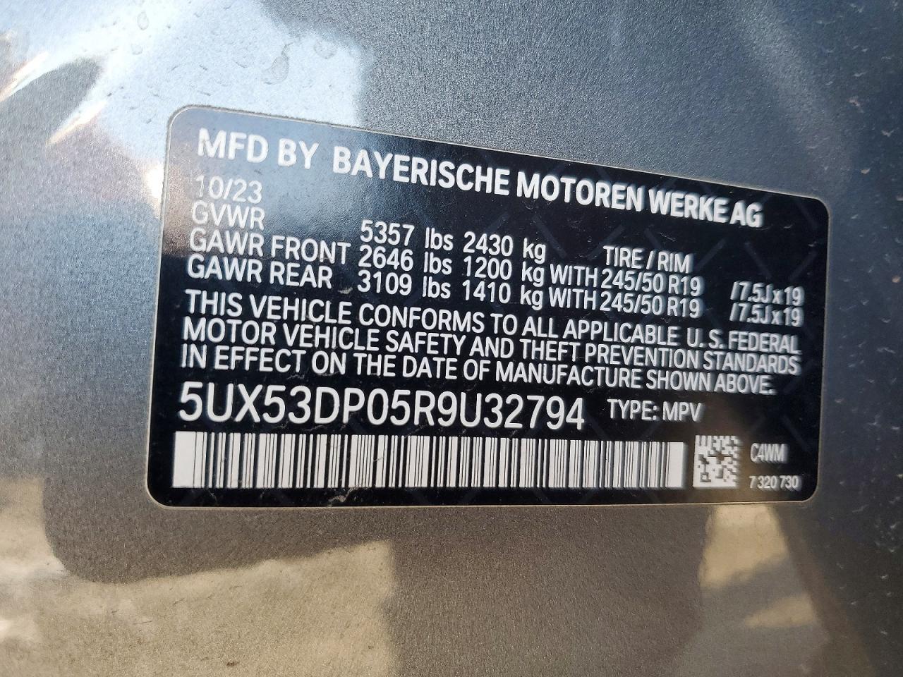 2024 BMW X3