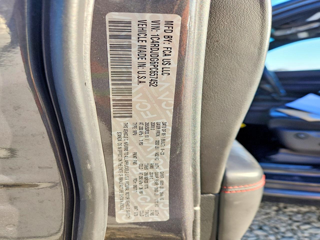 2023 DODGE DURANGO