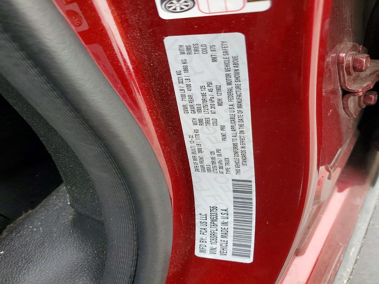 2023 RAM 1500