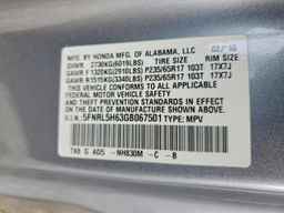 2016 HONDA ODYSSEY