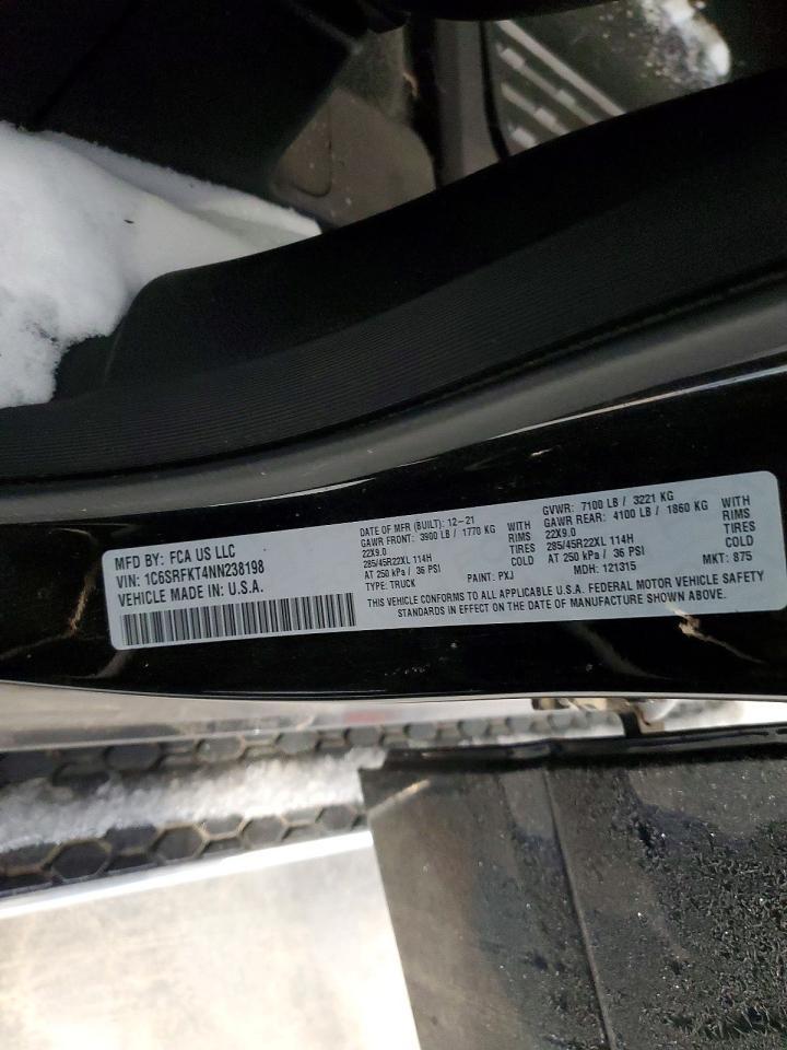 2022 RAM 1500