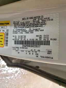 2013 FORD FUSION