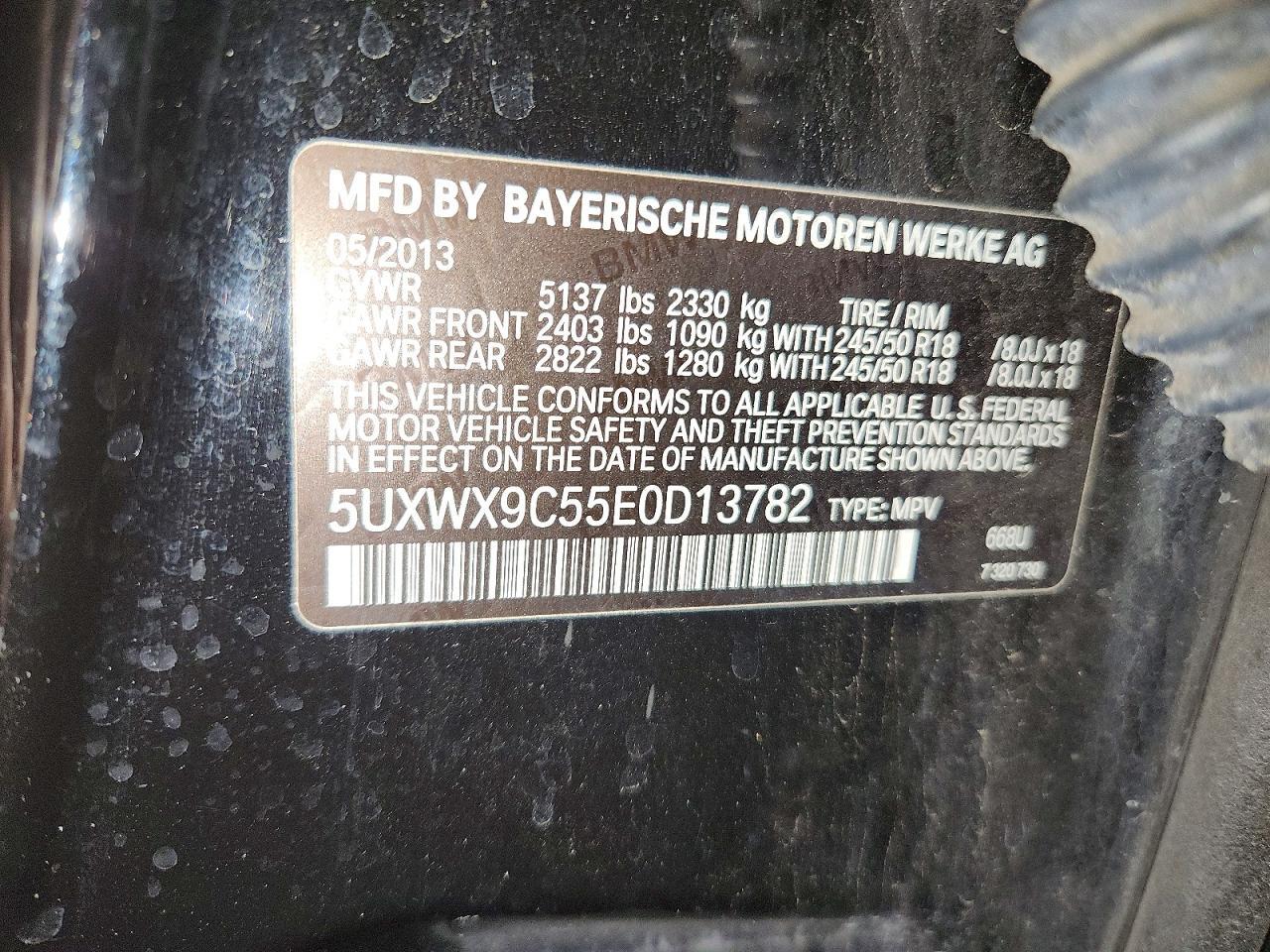 2014 BMW X3