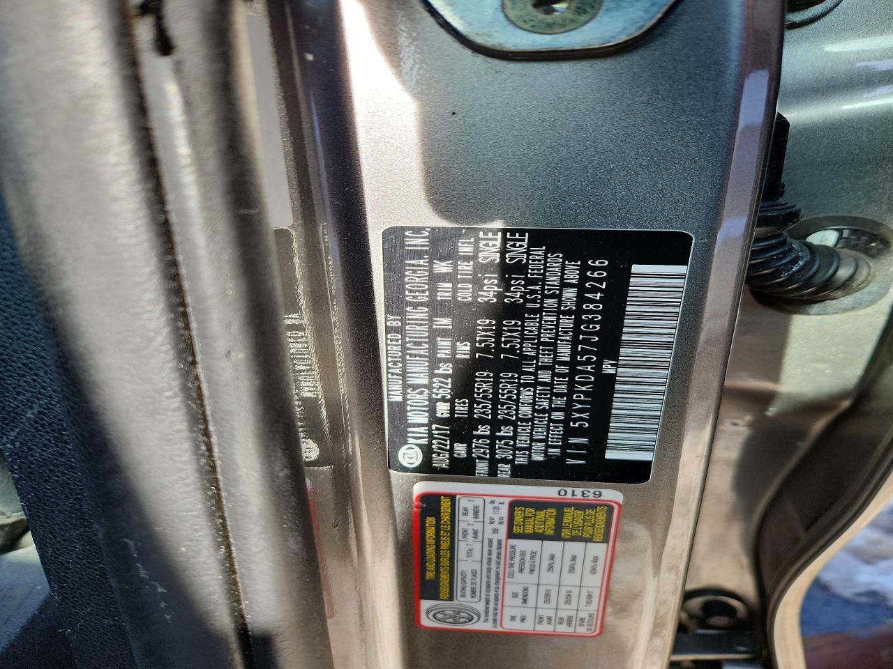 2018 KIA SORENTO