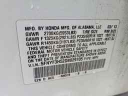 2013 HONDA PILOT