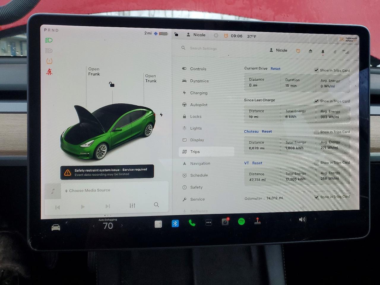2021 TESLA MODEL 3