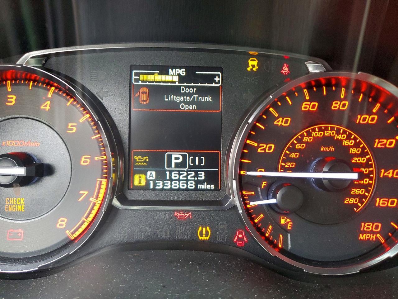 2016 SUBARU WRX
