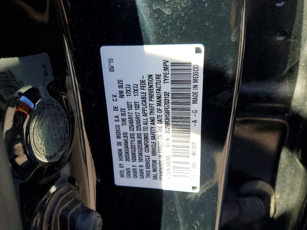 2015 HONDA CR-V