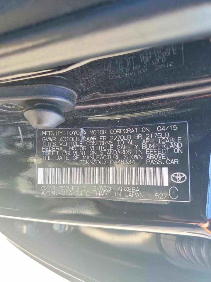 2015 TOYOTA PRIUS
