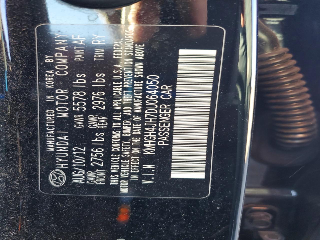 2013 HYUNDAI Equus