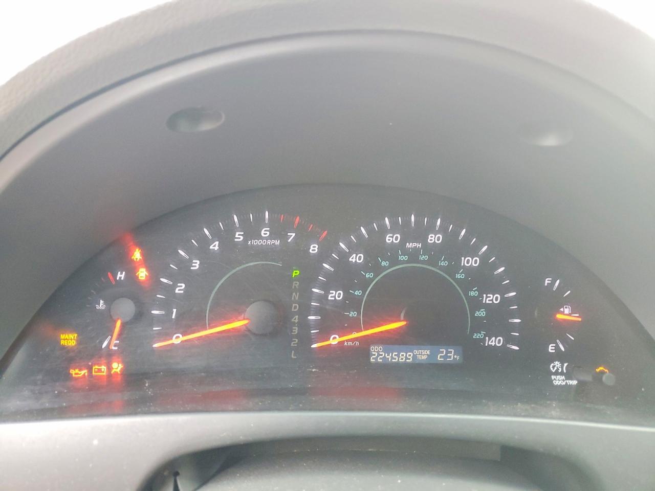 2007 TOYOTA CAMRY