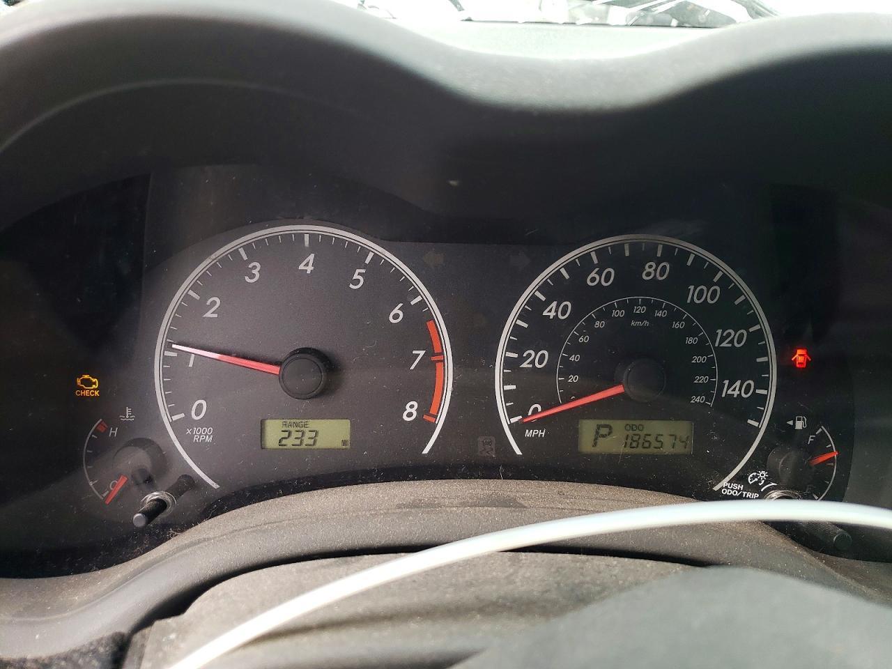 2009 TOYOTA COROLLA