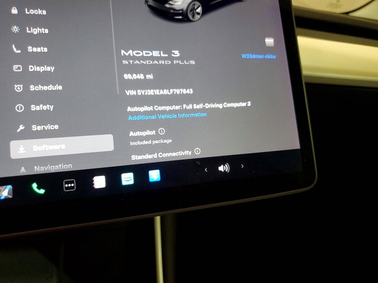 2020 TESLA MODEL 3