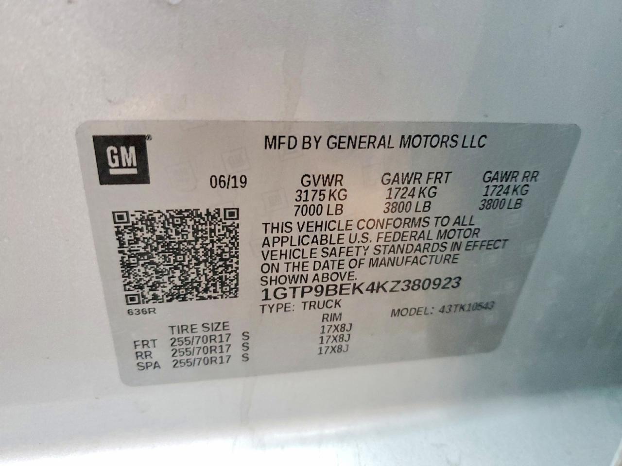 2019 GMC Sierra