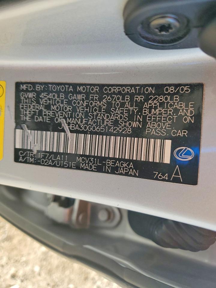 2006 LEXUS ES 330