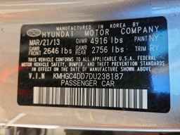2013 HYUNDAI GENESIS