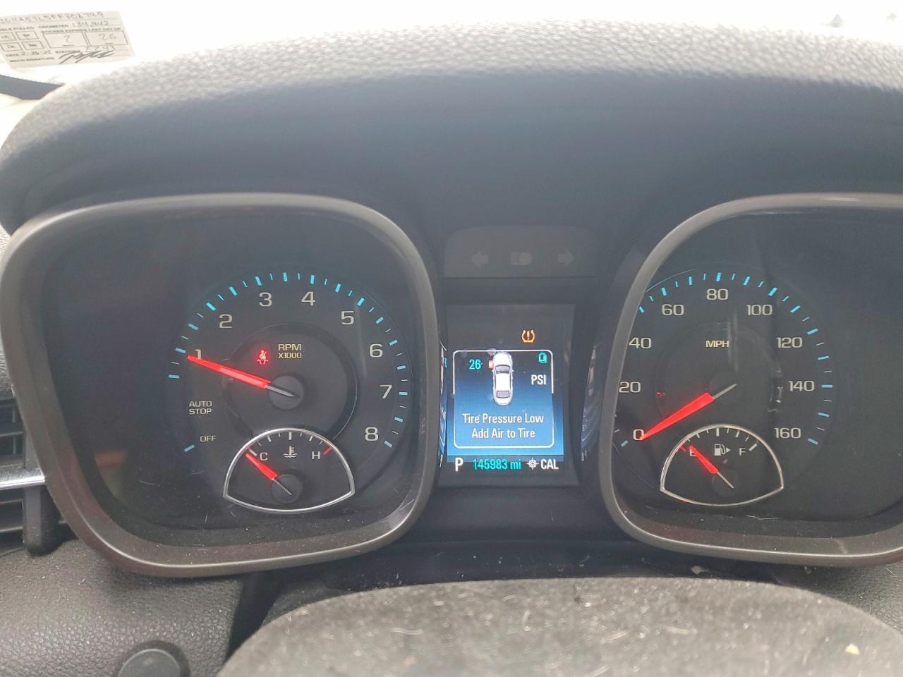 2015 CHEVROLET MALIBU