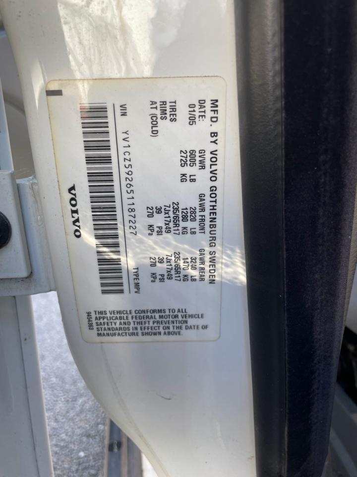 2005 VOLVO XC90