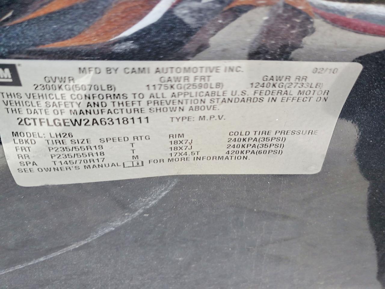 2010 GMC Terrain