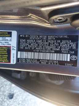 2014 TOYOTA CAMRY