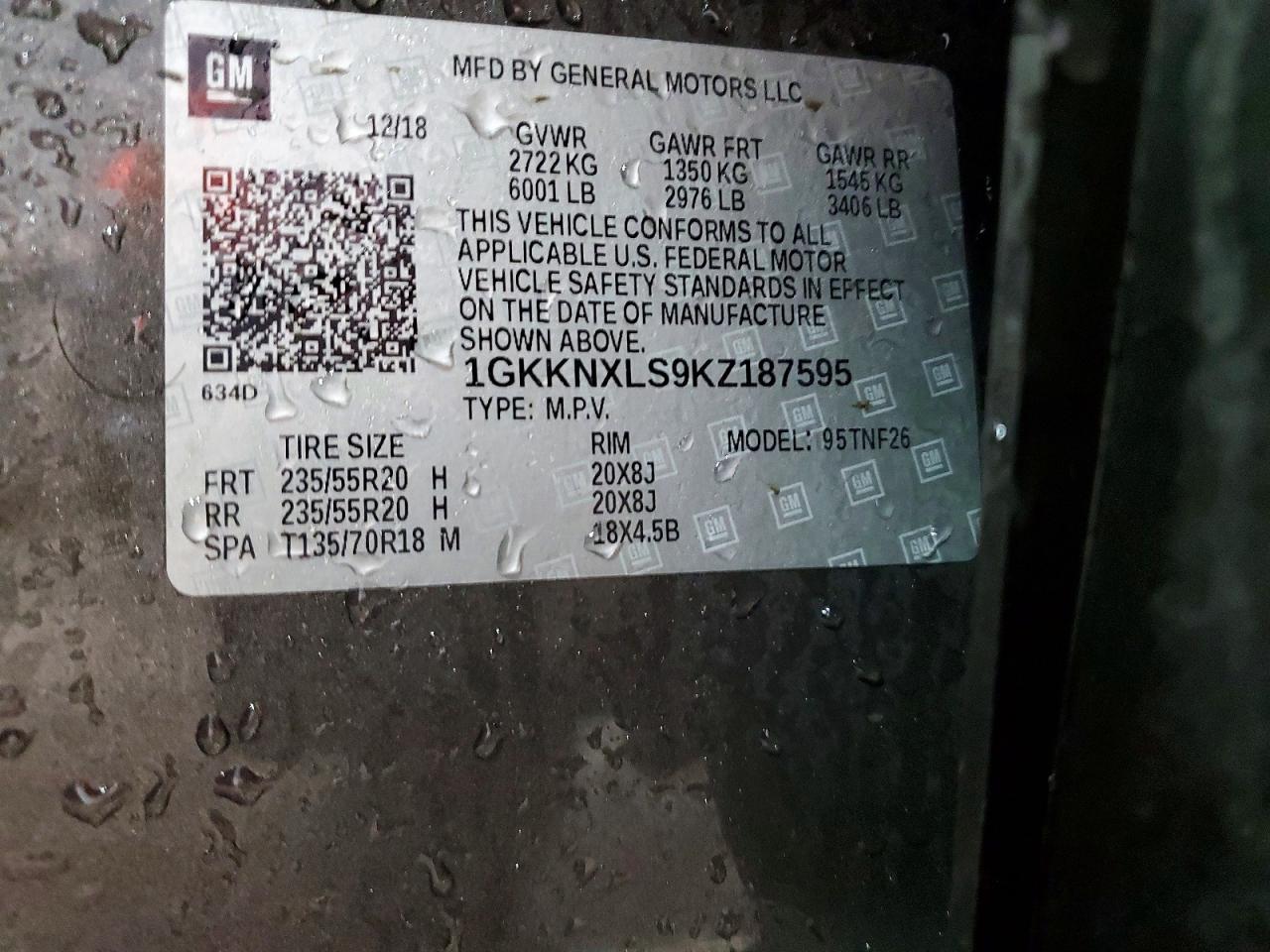 2019 GMC ACADIA
