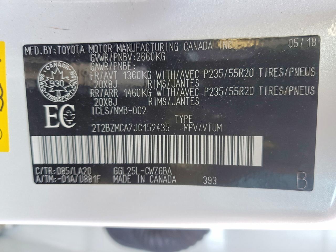 2018 LEXUS RX 350
