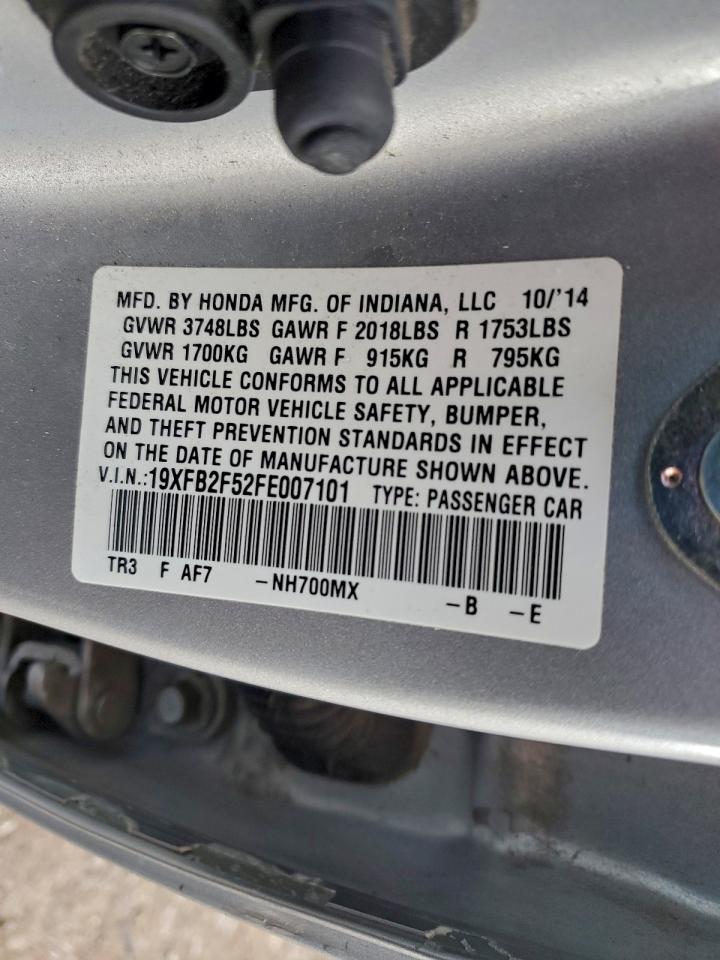 2015 HONDA CIVIC