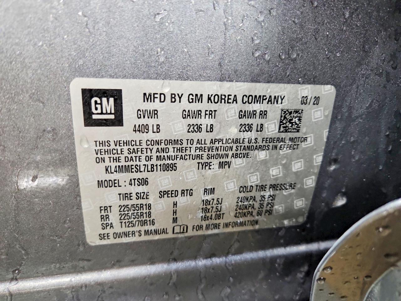 2020 BUICK Encore GX